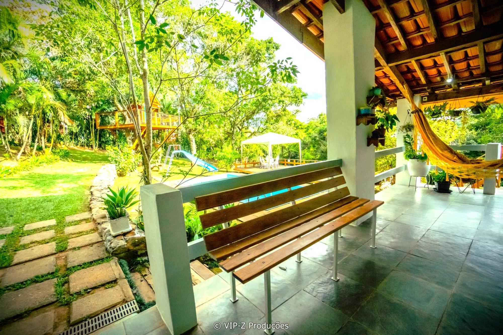 Chacara Atibaia Com Casa Na Arvore ภายนอก รูปภาพ