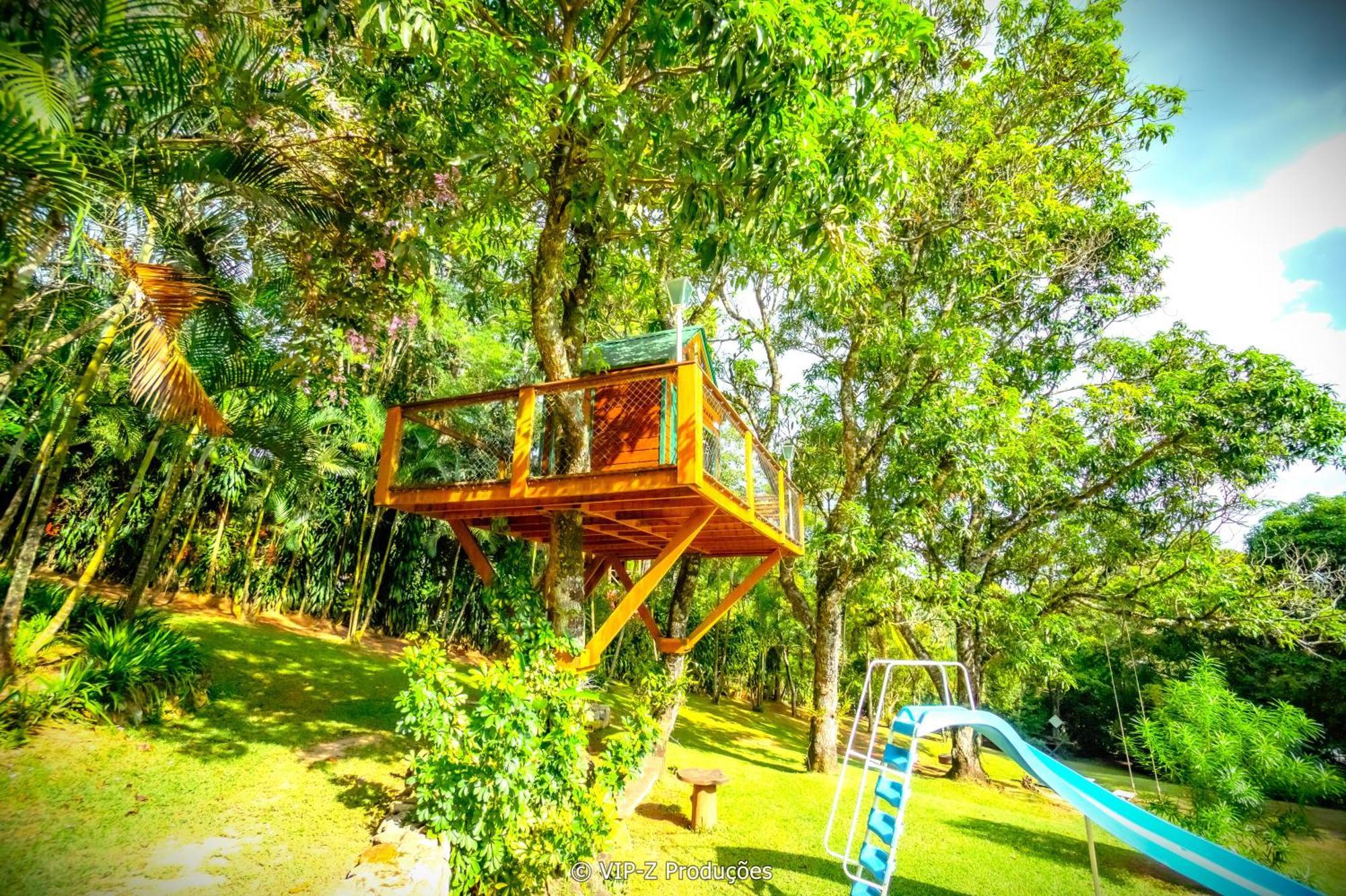 Chacara Atibaia Com Casa Na Arvore ภายนอก รูปภาพ