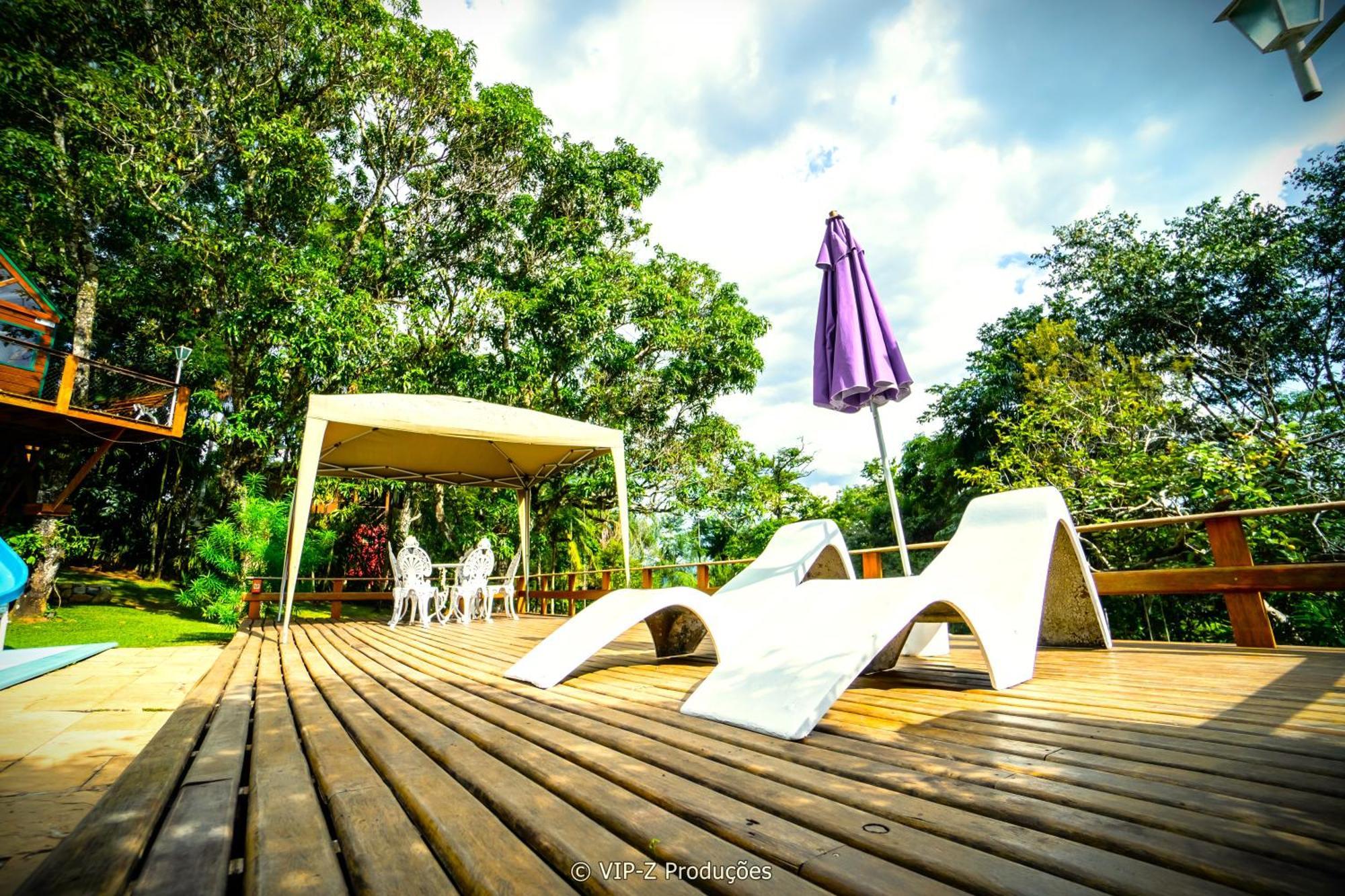 Chacara Atibaia Com Casa Na Arvore ภายนอก รูปภาพ